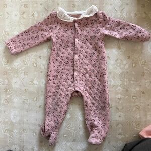 floral sleepsuit